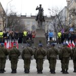 05.02.2016 Kielce. Przysięga elewów z Centrum Przygotowań do Misji Zagranicznych. / Jarosław Kubalski / Radio Kielce