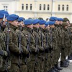 05.02.2016 Kielce. Przysięga elewów z Centrum Przygotowań do Misji Zagranicznych. / Jarosław Kubalski / Radio Kielce