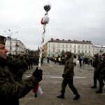 05.02.2016 Kielce. Przysięga elewów z Centrum Przygotowań do Misji Zagranicznych. / Jarosław Kubalski / Radio Kielce