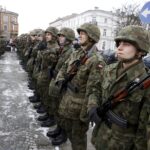 05.02.2016 Kielce. Przysięga elewów z Centrum Przygotowań do Misji Zagranicznych. / Jarosław Kubalski / Radio Kielce