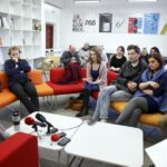 09.02.2016 Kielce. Konferencja prasowa w Instytucie Designu na temat nowych wystaw. / Jarosław Kubalski / Radio Kielce