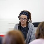 09.02.2016 Kielce. Konferencja prasowa w Instytucie Designu na temat nowych wystaw. / Jarosław Kubalski / Radio Kielce