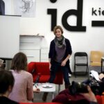 09.02.2016 Kielce. Konferencja prasowa w Instytucie Designu na temat nowych wystaw. / Jarosław Kubalski / Radio Kielce