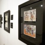 12.02.2016 Kielce. Wystawa rysunków z obozu w Terezinie Helgi Hoskovej-Weissovej Instytucie im. Jana Karskiego. / Jarosław Kubalski / Radio Kielce