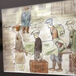 12.02.2016 Kielce. Wystawa rysunków z obozu w Terezinie Helgi Hoskovej-Weissovej Instytucie im. Jana Karskiego. / Jarosław Kubalski / Radio Kielce