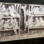 12.02.2016 Kielce. Wystawa rysunków z obozu w Terezinie Helgi Hoskovej-Weissovej Instytucie im. Jana Karskiego. / Jarosław Kubalski / Radio Kielce