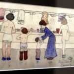 12.02.2016 Kielce. Wystawa rysunków z obozu w Terezinie Helgi Hoskovej-Weissovej Instytucie im. Jana Karskiego. / Jarosław Kubalski / Radio Kielce