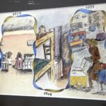 12.02.2016 Kielce. Wystawa rysunków z obozu w Terezinie Helgi Hoskovej-Weissovej Instytucie im. Jana Karskiego. / Jarosław Kubalski / Radio Kielce