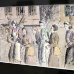 12.02.2016 Kielce. Wystawa rysunków z obozu w Terezinie Helgi Hoskovej-Weissovej Instytucie im. Jana Karskiego. / Jarosław Kubalski / Radio Kielce