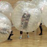 12.02.2016 Kielce. Prezentacja klubu piłkarskiego Korona Kielce przed rundą wiosenną. Bubble footbal. / Jarosław Kubalski / Radio Kielce