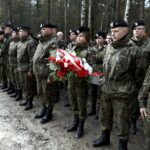 14.02.2016 Skarżysko Kamienna , Bór. 76 rocznica rozstrzelania przez Niemców 360 mieszkańców Skarżyska w 1940 roku. / Jarosław Kubalski / Radio Kielce