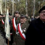 14.02.2016 Skarżysko Kamienna , Bór. 76 rocznica rozstrzelania przez Niemców 360 mieszkańców Skarżyska w 1940 roku. / Jarosław Kubalski / Radio Kielce