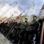 14.02.2016 Skarżysko Kamienna , Bór. 76 rocznica rozstrzelania przez Niemców 360 mieszkańców Skarżyska w 1940 roku. / Jarosław Kubalski / Radio Kielce