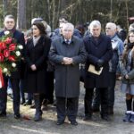 14.02.2016 Skarżysko Kamienna , Bór. 76 rocznica rozstrzelania przez Niemców 360 mieszkańców Skarżyska w 1940 roku. / Jarosław Kubalski / Radio Kielce