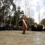 14.02.2016 Skarżysko Kamienna , Bór. 76 rocznica rozstrzelania przez Niemców 360 mieszkańców Skarżyska w 1940 roku. / Jarosław Kubalski / Radio Kielce