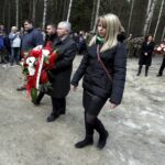 14.02.2016 Skarżysko Kamienna , Bór. 76 rocznica rozstrzelania przez Niemców 360 mieszkańców Skarżyska w 1940 roku. / Jarosław Kubalski / Radio Kielce