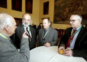 17.02.2016 Kielce. Konferencja 200 lat państwowego górnictwa w Polsce. Sesja w Muzeum Narodowym. / Jarosław Kubalski / Radio Kielce