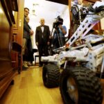 17.02.2016 Kielce. Podsumowanie konkursu Student Wynalazca. Konferencje prasowa zwołał rektor Politechniki Świętokrzyskiej prof. Stanisław Adamczak. / Jarosław Kubalski / Radio Kielce