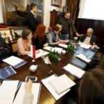 17.02.2016 Kielce. Podsumowanie konkursu Student Wynalazca. Konferencje prasowa zwołał rektor Politechniki Świętokrzyskiej prof. Stanisław Adamczak. / Jarosław Kubalski / Radio Kielce