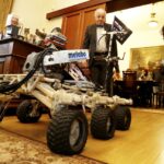 17.02.2016 Kielce. Podsumowanie konkursu Student Wynalazca. Konferencje prasowa zwołał rektor Politechniki Świętokrzyskiej prof. Stanisław Adamczak. / Jarosław Kubalski / Radio Kielce