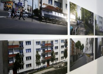 18.02.2016 Kielce. „Dom. Osiedle. Mieszkanie – przestrzeń życia Polaków“ konferencja i przygotowania do wystawy w Institute of Design. / Jarosław Kubalski / Radio Kielce