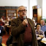 20.02.2016 Kielce . Mieszkańcy spotkali się z Rzecznikiem Praw Obywatelskich Adamem Bodnarem. Bogdan Migas, przewodniczący Świętokrzyskiego Komitetu Obrony Społecznej. / Jarosław Kubalski / Radio Kielce