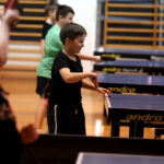 23.02.2016 Bilcza. Trening tenisistów stołowych Orlęta Bilcza. / Jarosław Kubalski / Radio Kielce