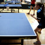 23.02.2016 Bilcza. Trening tenisistów stołowych Orlęta Bilcza. / Jarosław Kubalski / Radio Kielce