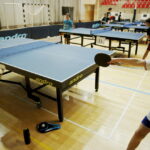 23.02.2016 Bilcza. Trening tenisistów stołowych Orlęta Bilcza. / Jarosław Kubalski / Radio Kielce