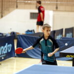 23.02.2016 Bilcza. Trening tenisistów stołowych Orlęta Bilcza. / Jarosław Kubalski / Radio Kielce