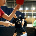 23.02.2016 Bilcza. Trening tenisistów stołowych Orlęta Bilcza. / Jarosław Kubalski / Radio Kielce