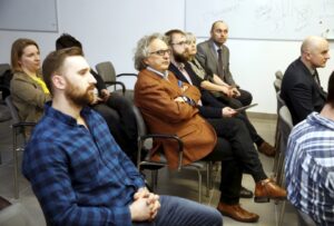 24.02.2016 Kielce . Rozpoczęcie trzeciej edycji Italian Design School w Institute of Design. / Jarosław Kubalski / Radio Kielce