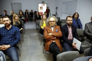 24.02.2016 Kielce . Rozpoczęcie trzeciej edycji Italian Design School w Institute of Design. / Jarosław Kubalski / Radio Kielce