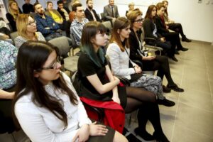 24.02.2016 Kielce . Rozpoczęcie trzeciej edycji Italian Design School w Institute of Design. / Jarosław Kubalski / Radio Kielce