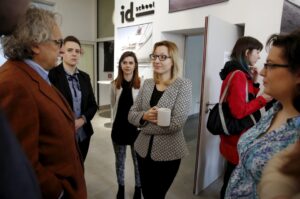 24.02.2016 Kielce . Rozpoczęcie trzeciej edycji Italian Design School w Institute of Design. / Jarosław Kubalski / Radio Kielce