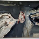 24.02.2016 Kielce. Pałacyk Tomasza Zielińskiego. Galeria Sztuki Współczesnej. Wystawa prac Zbigniewa Kurkowskiego. / Jarosław Kubalski / Radio Kielce