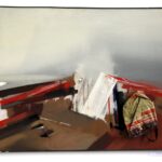 24.02.2016 Kielce. Pałacyk Tomasza Zielińskiego. Galeria Sztuki Współczesnej. Wystawa prac Zbigniewa Kurkowskiego. / Jarosław Kubalski / Radio Kielce