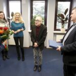 26.02.2016 Kielce. Bronisław Opałko został uhonorowany przez rozgłośnię Radia Kielce za 40 lat pracy twórczej. / Jarosław Kubalski / Radio Kielce