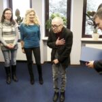 26.02.2016 Kielce. Bronisław Opałko został uhonorowany przez rozgłośnię Radia Kielce za 40 lat pracy twórczej. / Jarosław Kubalski / Radio Kielce