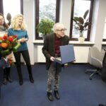 26.02.2016 Kielce. Bronisław Opałko został uhonorowany przez rozgłośnię Radia Kielce za 40 lat pracy twórczej. / Jarosław Kubalski / Radio Kielce