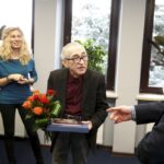 26.02.2016 Kielce. Bronisław Opałko został uhonorowany przez rozgłośnię Radia Kielce za 40 lat pracy twórczej. / Jarosław Kubalski / Radio Kielce