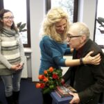 26.02.2016 Kielce. Bronisław Opałko został uhonorowany przez rozgłośnię Radia Kielce za 40 lat pracy twórczej. / Jarosław Kubalski / Radio Kielce