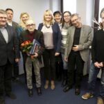 26.02.2016 Kielce. Bronisław Opałko został uhonorowany przez rozgłośnię Radia Kielce za 40 lat pracy twórczej. / Jarosław Kubalski / Radio Kielce