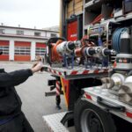 26.02.2016 Kielce. Straż pożarna. Wóz ratownictwa technicznego. / Jarosław Kubalski / Radio Kielce