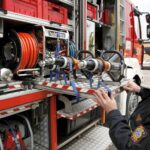 26.02.2016 Kielce. Straż pożarna. Wóz ratownictwa technicznego. / Jarosław Kubalski / Radio Kielce