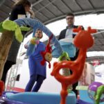 27.02.2016 Kielce.  VII Międzynarodowe Targi Zabawek i Artykułów dla Matki i Dziecka KIDS' TIME. / Jarosław Kubalski / Radio Kielce