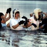 27.02.2016 Umer. W zalewie kąpały się morsy z gminy Zagnańsk. / Jarosław Kubalski / Radio Kielce