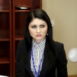 26.02.2016 Kielce. Rzecznik prasowy wojewody Diana Głownia podczas konferencji na temat obchodów Dnia Żołnierzy Wyklętych. / Jarosław Kubalski / Radio Kielce