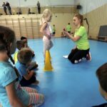 14.02.2016 Kielce. Dzień sportu. Badania predyspozycji sportowych dzieci w hali przy ulicy Warszawskiej. / Jarosław Kubalski / Radio Kielce