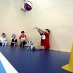 14.02.2016 Kielce. Dzień sportu. Badania predyspozycji sportowych dzieci w hali przy ulicy Warszawskiej. / Jarosław Kubalski / Radio Kielce